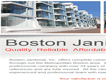 Tablet Screenshot of bostonjanitorial.com